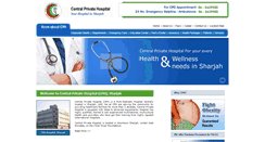 Desktop Screenshot of centralprivatehospital.ae